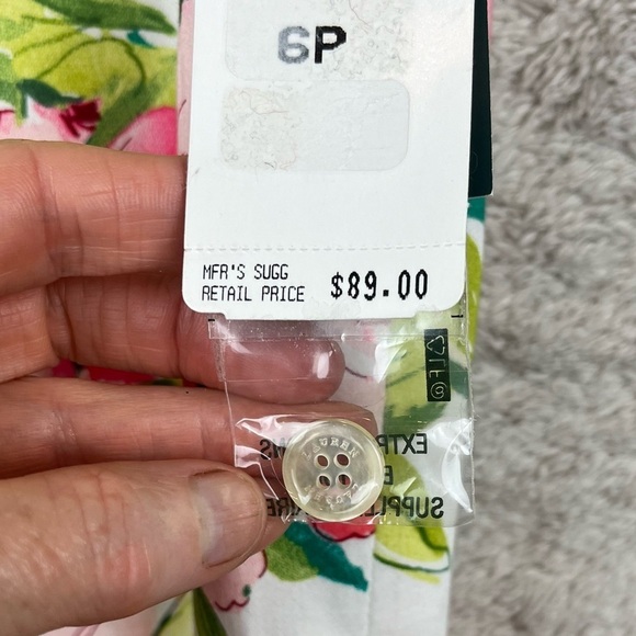 NWT LAUREN RALPH LAUREN Floral Capris 6P - Picture 4 of 14